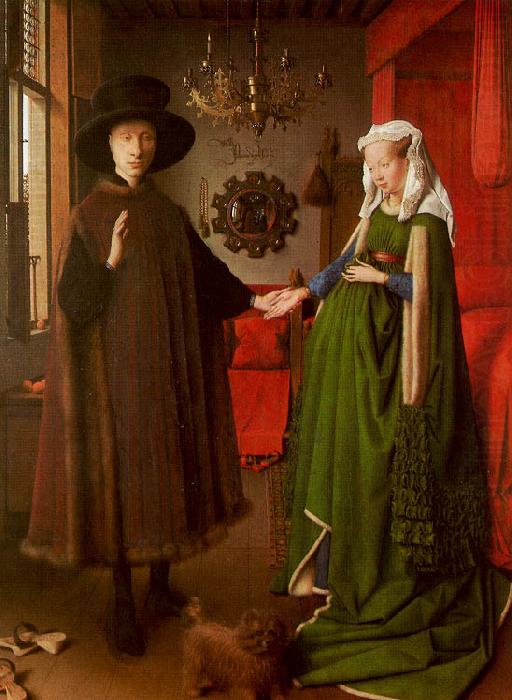 Jan Van Eyck The Arnolfini Marriage china oil painting image